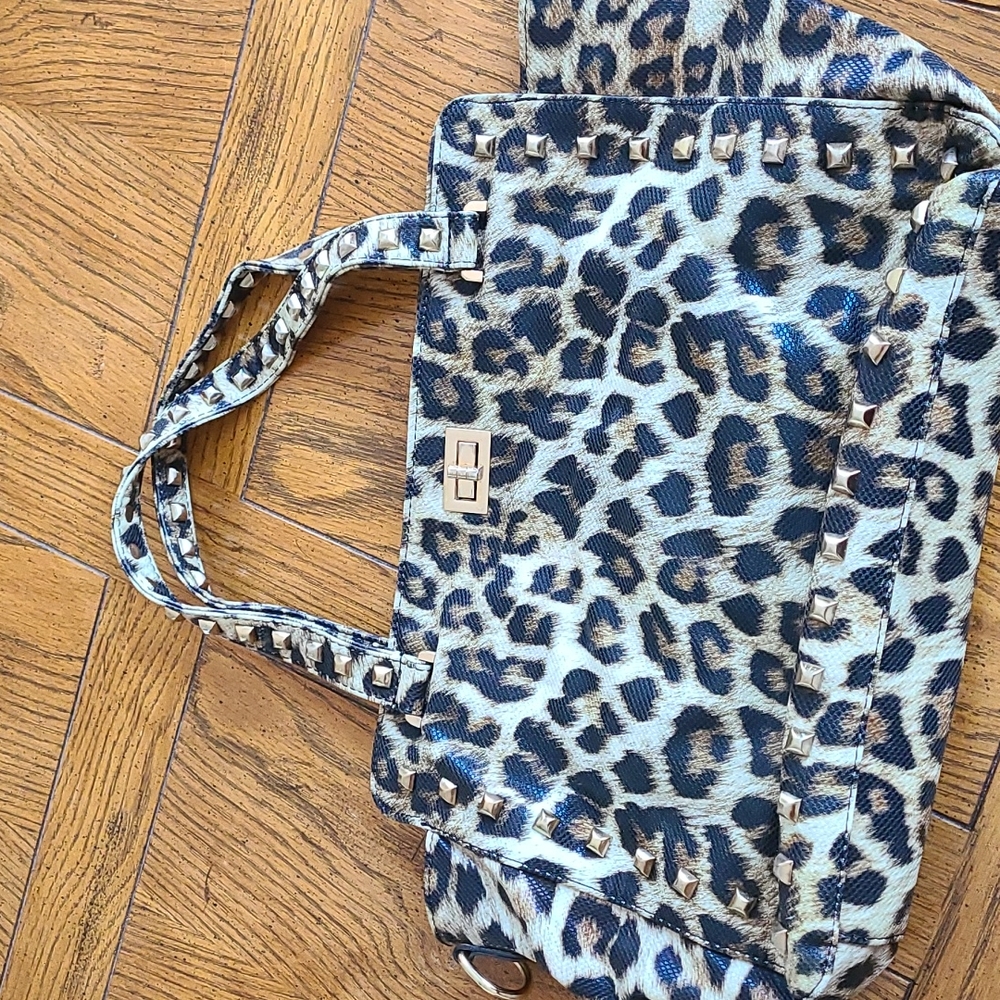 Leopard tote bag